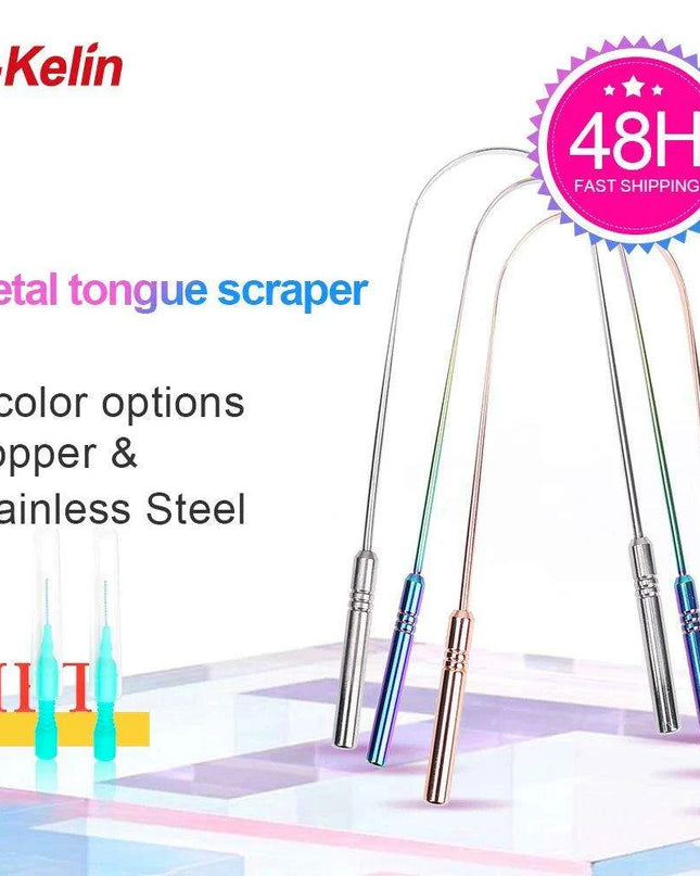 Stainless Steel Tongue Scraper