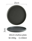 10inch shallow plate