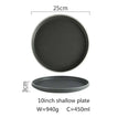 10inch shallow plate