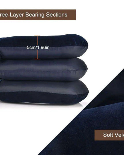 Neck Pain Relief Traction System with Four-Layer Posture Support