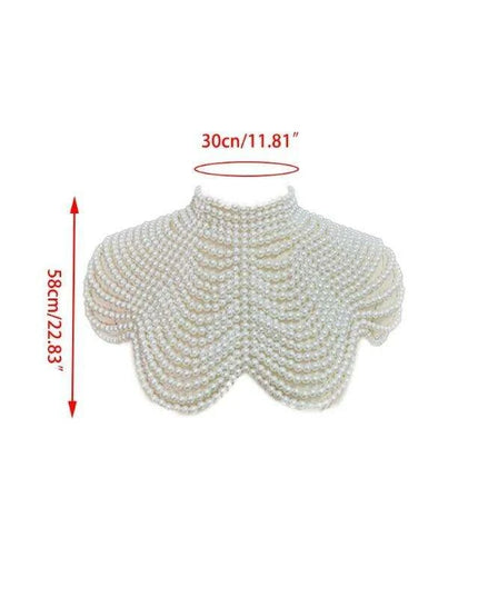 Pearl Elegance Choker and Body Chain Set