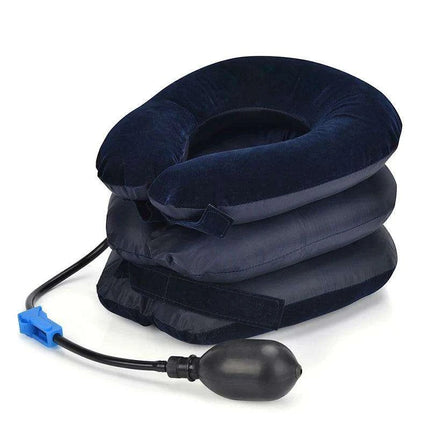 Neck Pain Relief Traction System with Four-Layer Posture Support