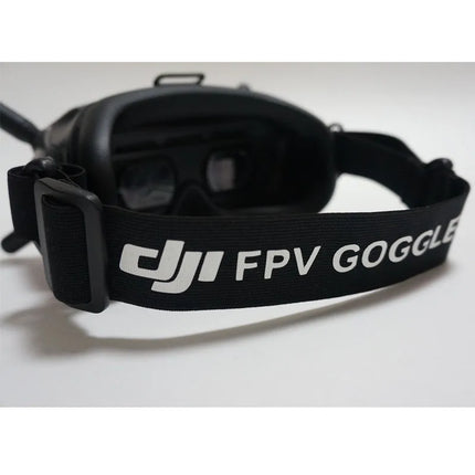 Adjustable FPV Goggles Head Strap with Battery Holder