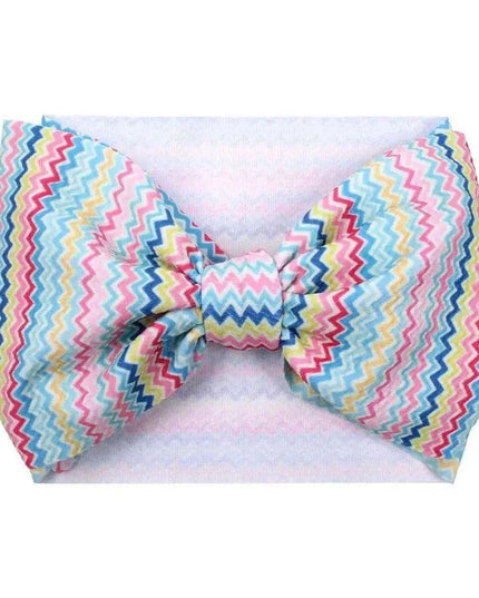 YANJIE 2023 Customizable Large Hair Bow Headband Set for Kids