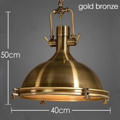Industrial Vintage Black Metal Pendant Light for Rustic Home Interiors
