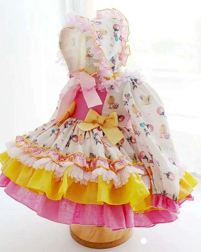 Little Spanish Princess Fancy Dress for Girls