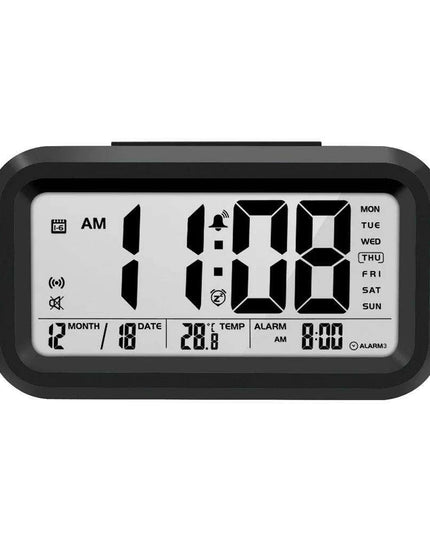 Digital Talking Alarm Clock with Temperature Display and Snooze Function for Kids