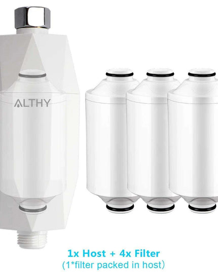 Ultimate Vitamin C Shower Filter for Hydrated Skin, Luscious Hair, and Strong Nails