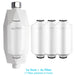 Ultimate Vitamin C Shower Filter for Hydrated Skin, Luscious Hair, and Strong Nails