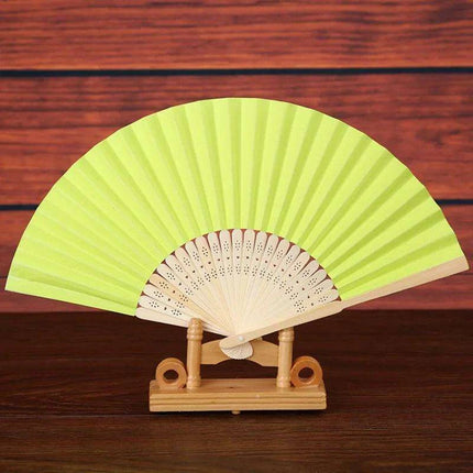 Customizable Bamboo Folding Fan for Artistry and Unique Gifting