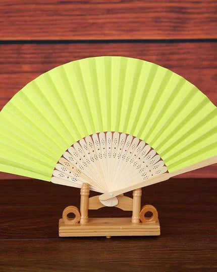 Customizable Bamboo Folding Fan for Artistry and Unique Gifting