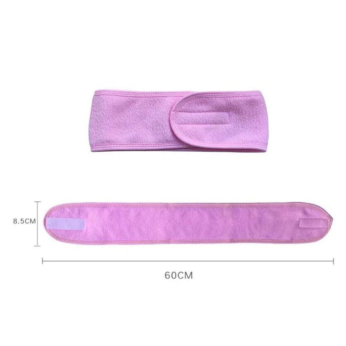 Versatile Adjustable Wide Hairband for Women - Ideal for Yoga, Spa, Makeup, and Skincare
