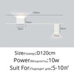 D White 120cm shape1 / Cool White No Remote