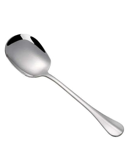 Elegant Stainless Steel Serving Spoon for Refined Culinary Display