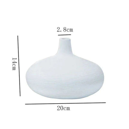 Elegant Ceramic Vases for Stylish Home Decor and Tea Room Enhancements - Perfect for Floral Arrangements and Decorative Touches
