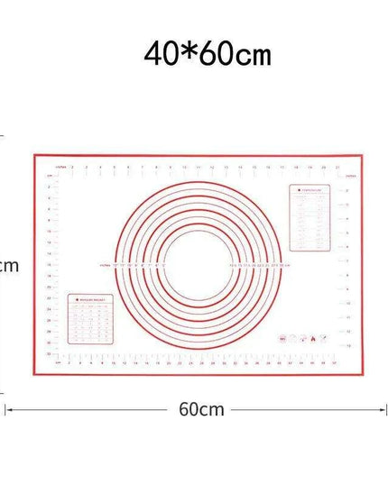 Versatile Silicone Baking Mat with Measurement Guide - Essential Tool for Effortless Cooking and Baking