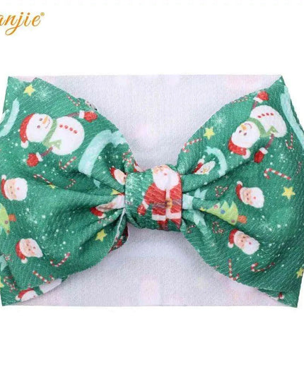 YANJIE 2023 Customizable Large Hair Bow Headband Set for Kids