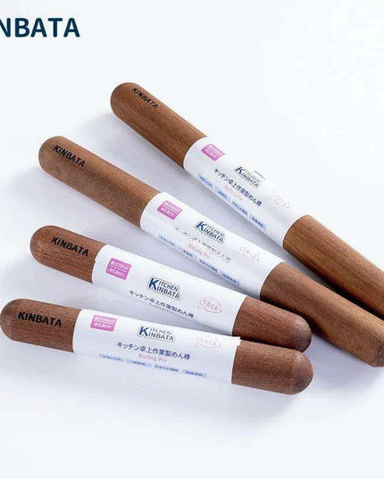 Premium Ebony Wood Rolling Pin - Elevate Your Baking Experience