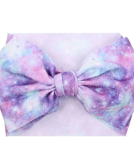 YANJIE 2023 Customizable Large Hair Bow Headband Set for Kids