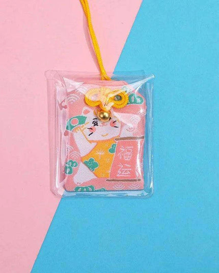 Maneki Neko Good Luck Keychain: A Charming Token of Prosperity