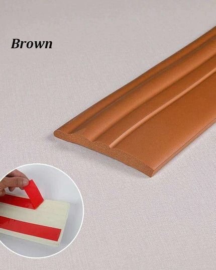 NBR Foam Self-Adhesive Wall Edging for Stylish Protection and Aesthetic Upgrade