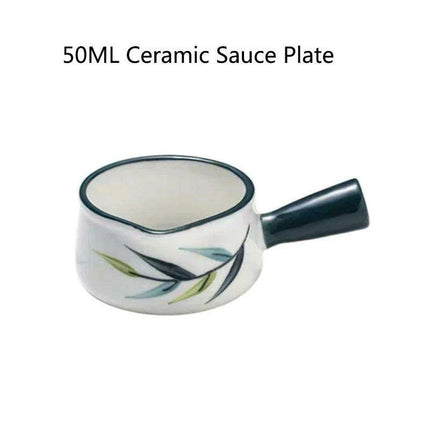 Elegant Japanese-Inspired Borosilicate Glass Serving Pan with Comfortable Handle - Stylish Mini Server for Milk and Sauces