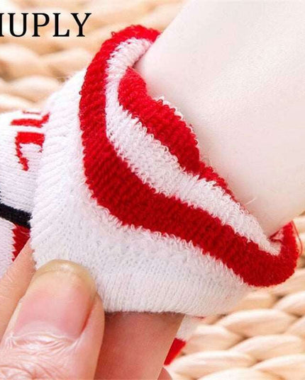 Festive & Snug: Holiday Cotton Socks for Babies