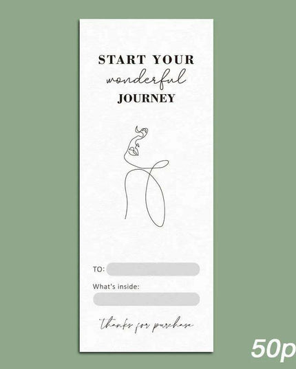 Charming "Nice To Meet You Too" Adhesive Thank You Seals - Pack of 20-50