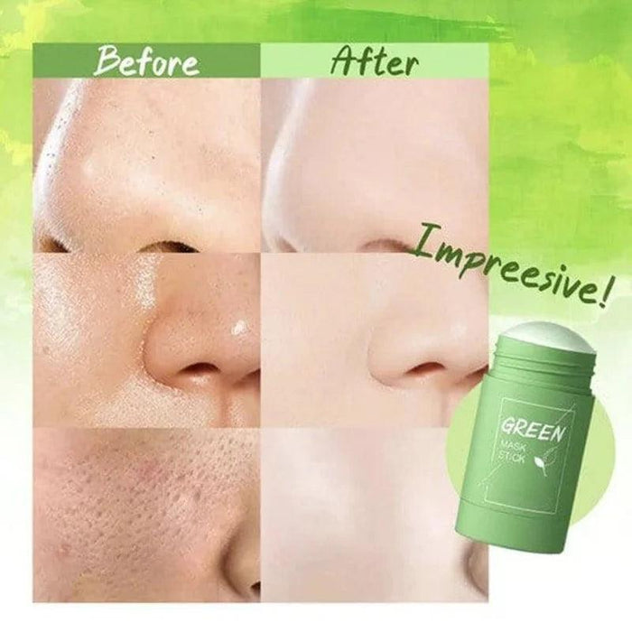 Glow-Enhancing Eggplant & Green Tea Face Mask Stick