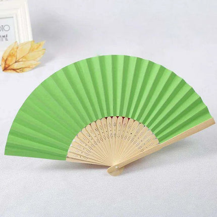 Customizable Bamboo Folding Fan for Artistry and Unique Gifting