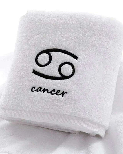 Celestial Zodiac Luxury Quick-Dry Cotton Towel Collection