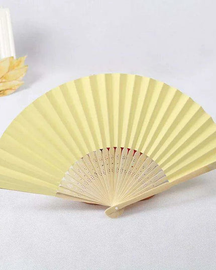 Customizable Bamboo Folding Fan for Artistry and Unique Gifting