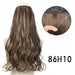 Blonde and Black Halo Hair Extensions for Effortless Volume and Length Boost