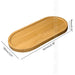 Bamboo Rustic Charm Tray for Versatile Home Decor