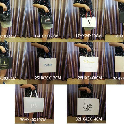 Sophisticated Custom Pink Jewelry Gift Bags with Gold Foil Logo - 500 Pieces