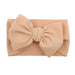Chic Oversized Bow Turban Headband for Fashion-Forward Baby Girls