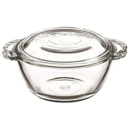 Chic Pasabahce Round Serving Bowls Set for Refined Dining and Entertaining