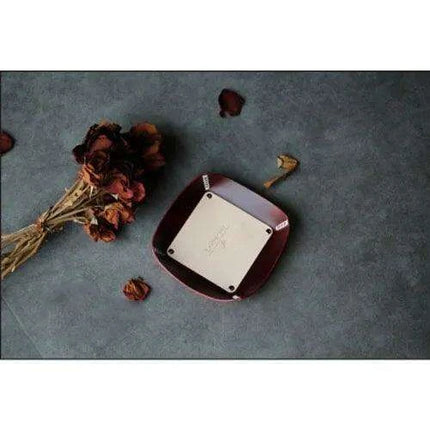 European Elegance Genuine Leather Jewelry Organizer Tray