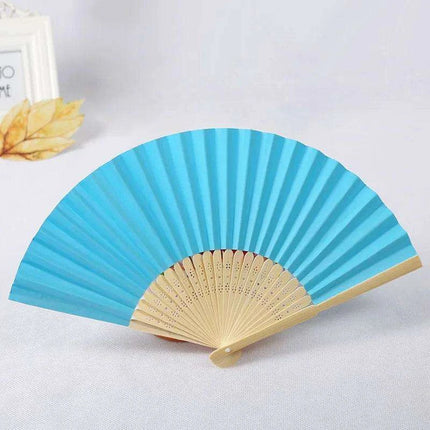 Customizable Bamboo Folding Fan for Artistry and Unique Gifting