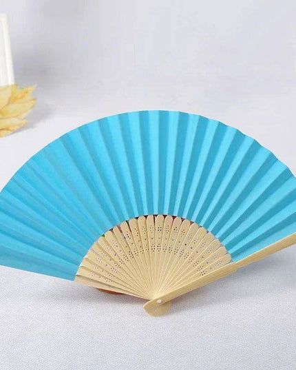 Customizable Bamboo Folding Fan for Artistry and Unique Gifting