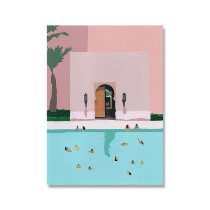 Tranquil Coastal Escape Canvas Art for a Serene Home Retreat