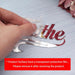 Customized Reflective Acrylic Name Display for Special Occasions