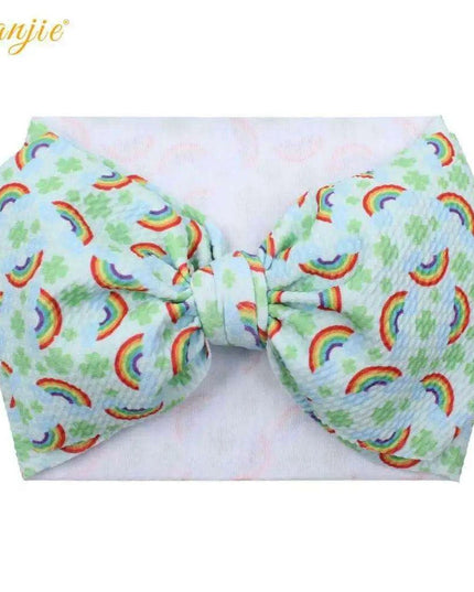 YANJIE 2023 Customizable Large Hair Bow Headband Set for Kids