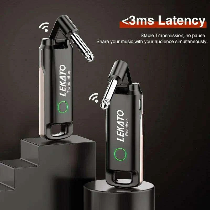 Wireless Guitar System Pro: Advanced Transmission, Long Range, and Rechargeable Technology