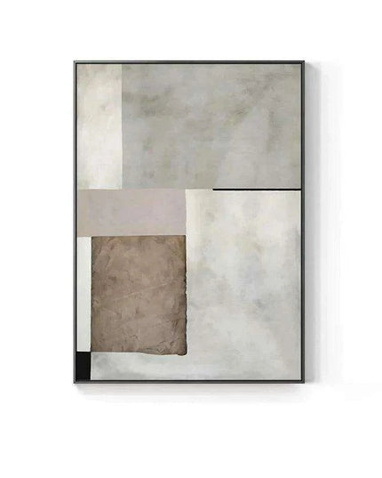 Customizable Geometric Canvas Art: Modern Abstract Design for Stylish Home Interiors