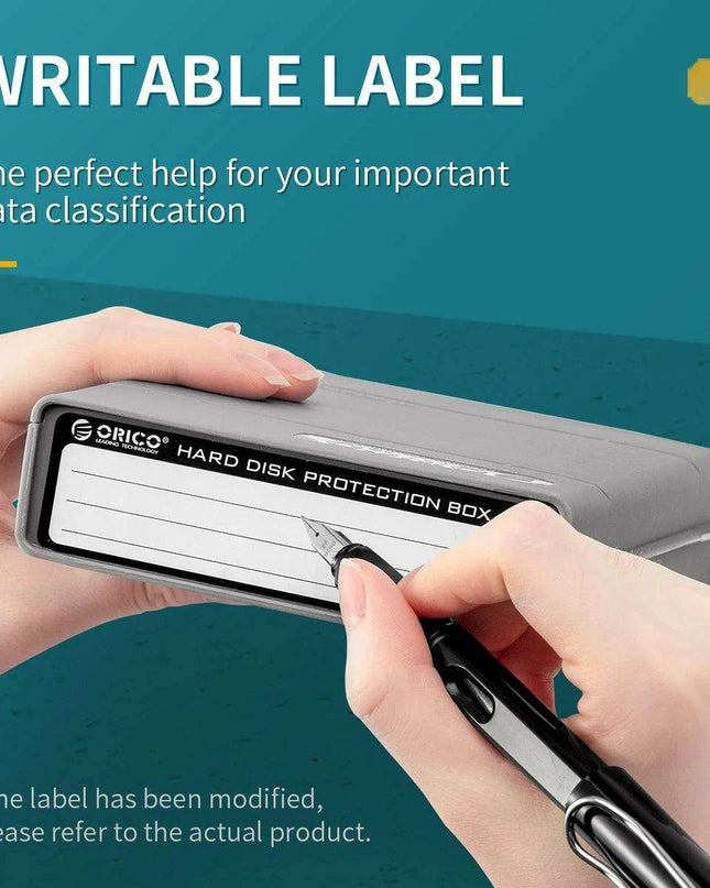 Drive Guardian 5-Pack Hard Drive Protection and Organization Set with Custom Labels