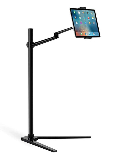 Adjustable Ergonomic Laptop and Tablet Stand with Smartphone Holder for 12-17" Devices