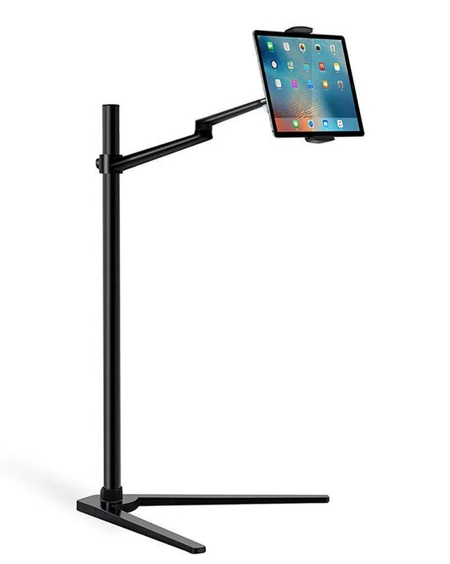 Adjustable Ergonomic Laptop and Tablet Stand with Smartphone Holder for 12-17" Devices