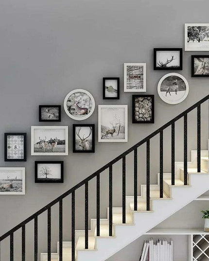 Elegant 15-Piece Modern Wall Frame Set for Stylish Home Decor