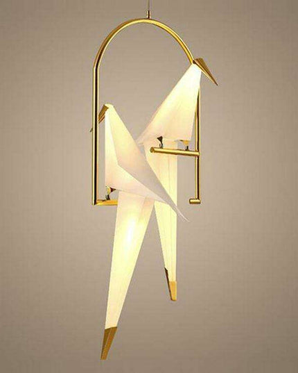 Nature-Inspired Nordic Bird Ceiling Lamp with Elegant Design